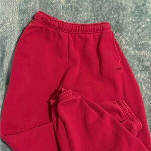 TNA pink Sweatpants Relaxed Fit Joggers